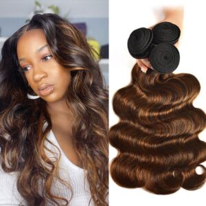 4 Bundles of Cambodian A12 Body Wave Human Hair