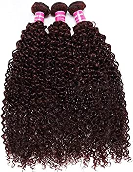 3 Bundles, 10A Dark Blonde Curly Weave Human Hair Extensions V563 - Image 3