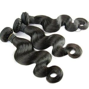 4 BUNDLES OF PERUVIAN HAIR HUMAN HAIR WITH CLOSURE V894