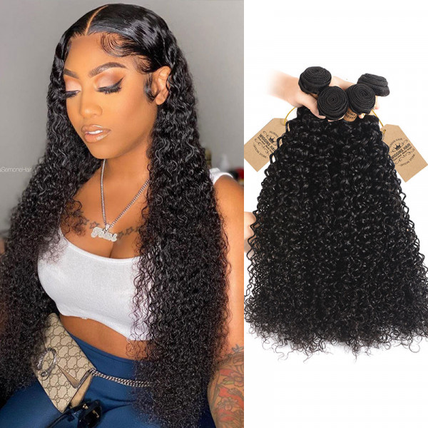 3 Bundles of Curly Peruvian Virgin Hair V113 - Image 2