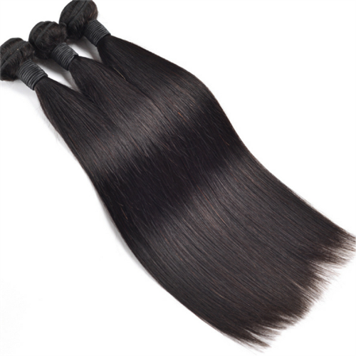 4 Bundles Super Double Drawn Bone Straight Natural Virgin 100% Human Hair Weave - Image 2